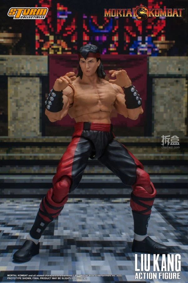 Storm Toys Genuine Mortal Kombat Series Fire Dragon Sub-Zero Motaro Lu Kang Goro Fighting Game 1/12 Action Figures Model Toys