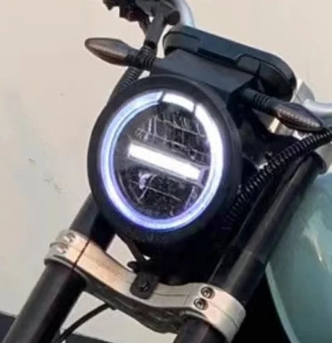 Wuxi Retro Electric Motorbike Adults 2000W 5000W Power Range 8000W Max 72V Lithium Battery EEC Certificate Off-Road Motorcycles