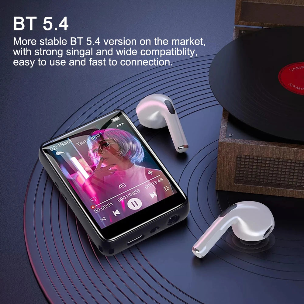 128GB Camera Mp4 Player Bluetooth Wifi Android Touch Screen Hifi Sound Music Recorder Video Mp3 Mp4 Player With Speaker FM Radio