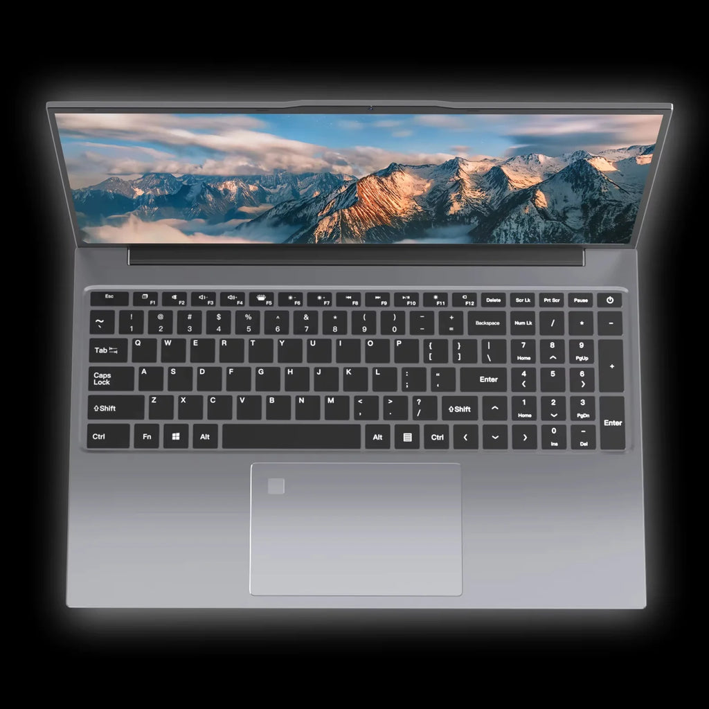 15.6" Ultra Slim Intel Core i7 6500U Laptop Computer Windows 11 16GB DDR4 1TB SSD Notebook PC Fingerprint Unlock Gaming Laptops