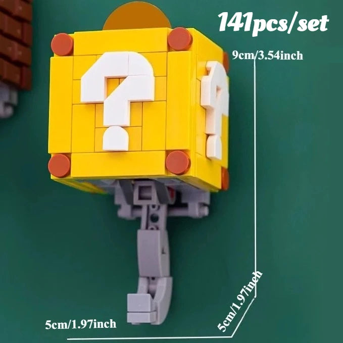 141pcs/set Coin Building Blocks Keychain Set - DIY Toy Pendant with Unique Design, Perfect Christmas Gift for Kids & Collectors