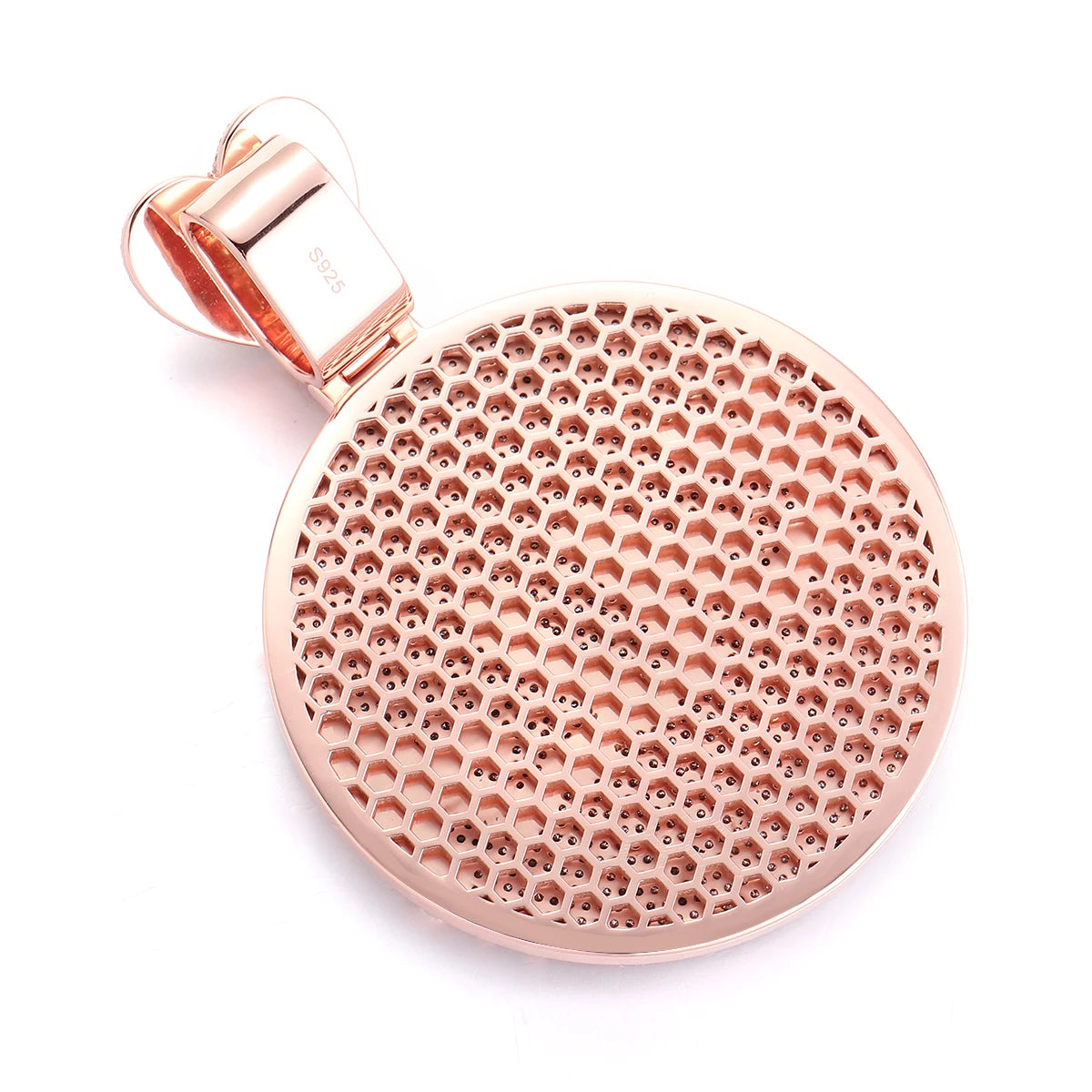 Provence Fashion Miami Rock Custom Pendant S925 Hip Hop Pendant for Men Moissanite Round Shape Pendants