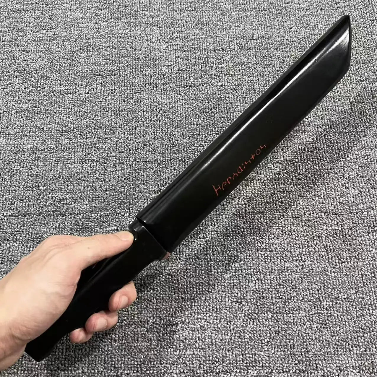 16inch Hestia Katana Dagger Anime DanMachi Cosplay Prop Sword Wooden Ninja Knife Real Size Japanese Katana Samurai Sabre Toy