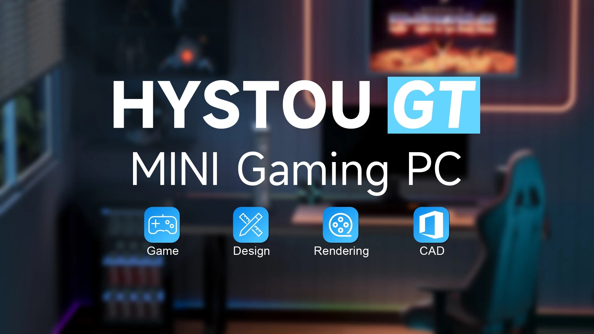 Hystou Mini Gamer Dedicated PC GT RTX 3050 GDDR6 Core i5 i7 13th Gen  HD 4K DP 8K 4 Display Win 11 Gaming AI Desktop Computer