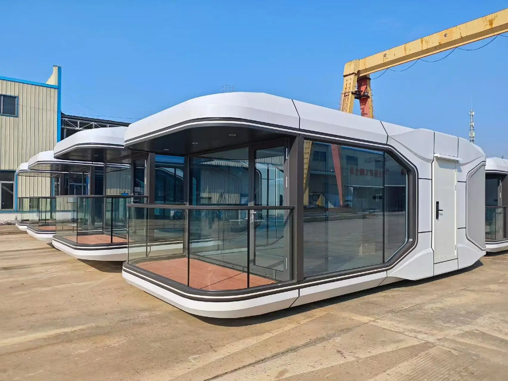 Made in China Customized Low-Cost Folding House Outdoor Garden Villa Container House with Shower and Kitchen