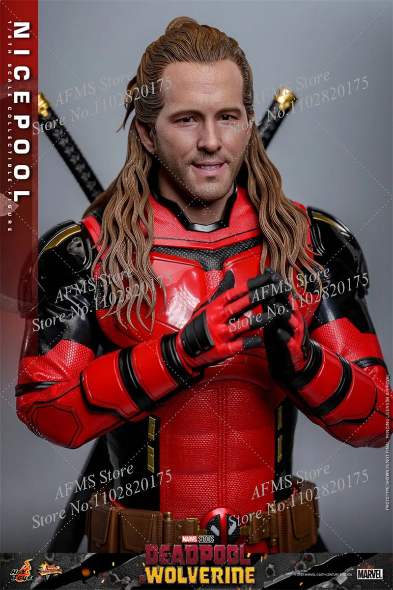 HOTTOYS MMS788 1/6 Scale Collectible Figure Ryan Reynolds Deadpool & Wolverine 12Inch Men Soldier Action Figure Body Toys