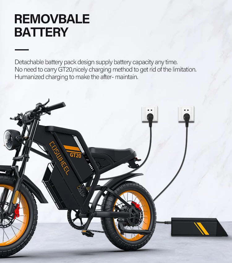Coswheel GT20 High Speed Adults Electric Dirt Road Bike Electric Mountain Bike EU US UK Stock for Women City Ebike Electric Bike