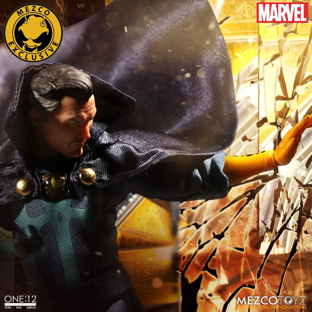 Golden Standard Mezco Original 1/12 Finished Product Movable Exquisite Figurine Marvel Anime Toys Model Festival Gift for Boys