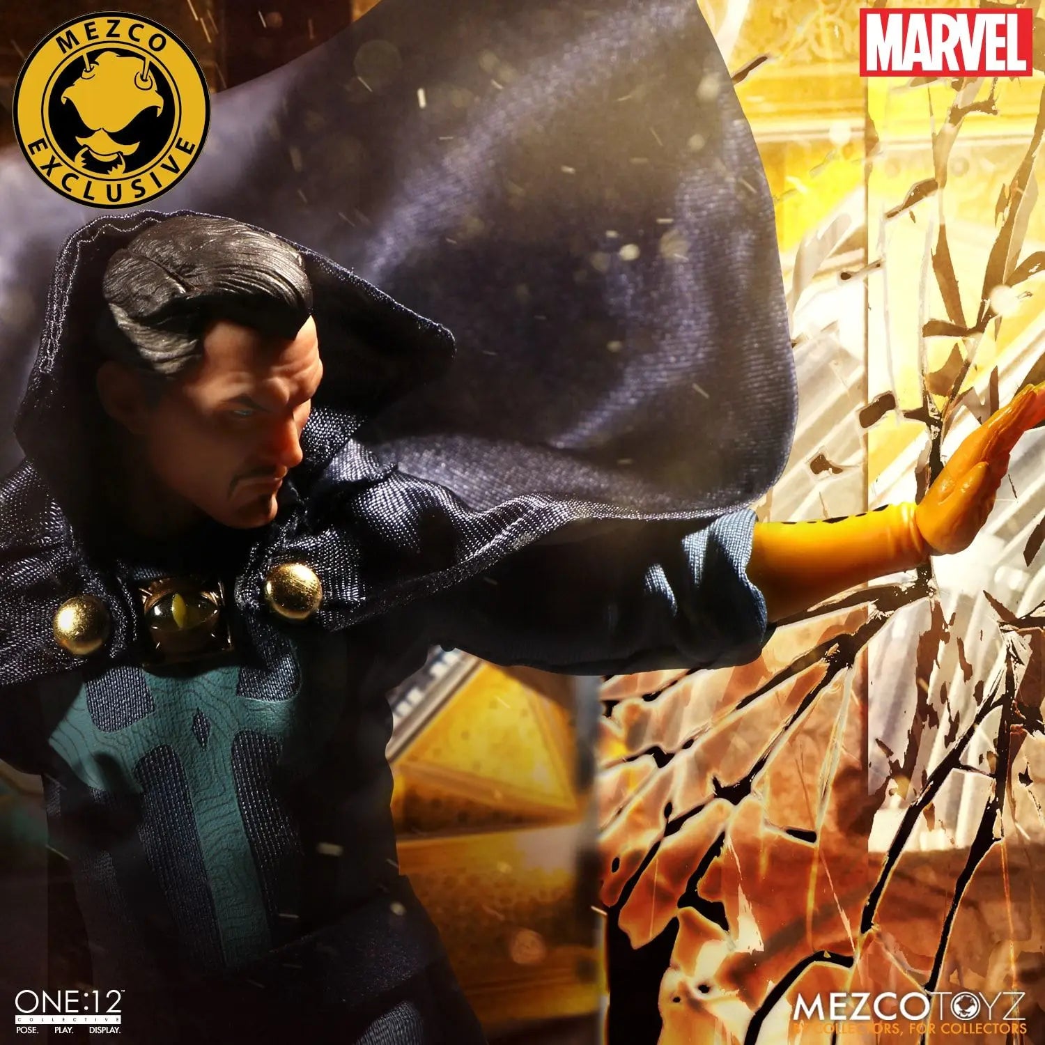 Golden Standard Mezco Original 1/12 Finished Product Movable Exquisite Figurine Marvel Anime Toys Model Festival Gift for Boys