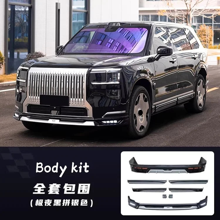 Body Kit for ZEEKR 9X modified Sport style Surround Front lip Rear lip Side skirt Car Accessories