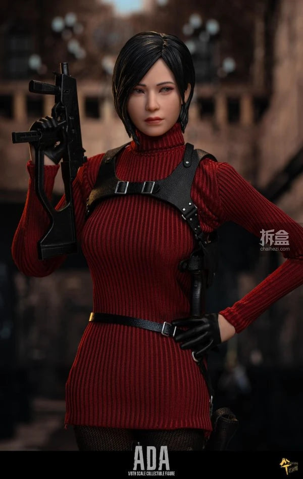 MT TOYS 1 \ 6 Action Figure Series Leon Scott Kennedy\Ada Wang Cheongsam Version Anime Action Figure Model Toys Movable Model