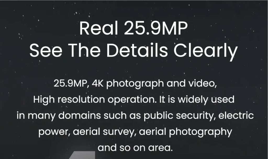 Z40K Single 4K HD 25x Zoom Gimbal Camera 3-Axis Gimbal  for Aerial Photography Patrol Inspection Drones Accessories