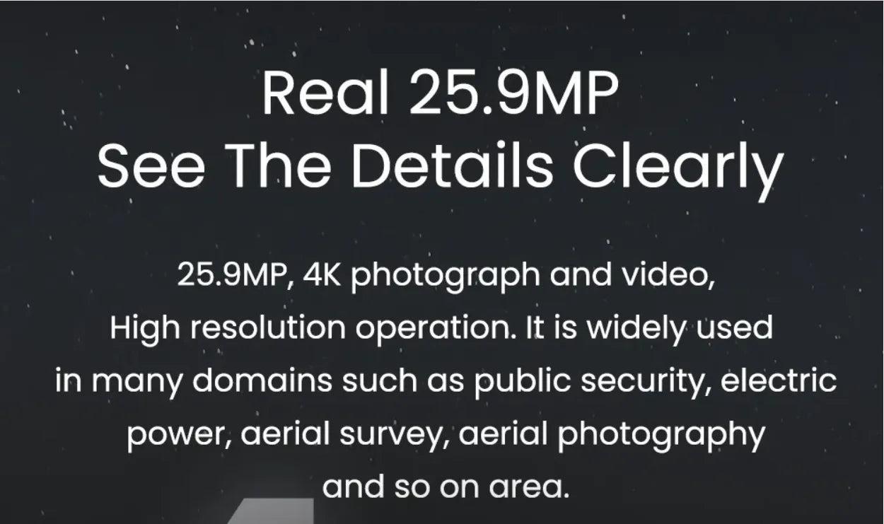 Z40K Single 4K HD 25x Zoom Gimbal Camera 3-Axis Gimbal  for Aerial Photography Patrol Inspection Drones Accessories