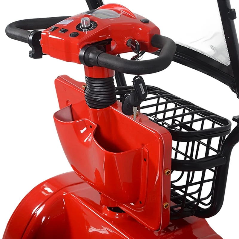 Factory Hot New Multi-seat Spacious 800w High-power Sightseeing Electric Golf Cart Electric Four-wheeler