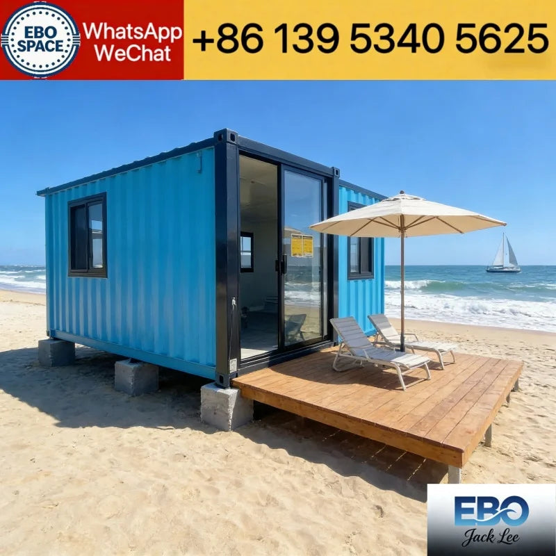 Customizable 3 Bedroom Expandable Container House Movable Prefabricated House for Apartment Hotel Made of Sandwich Panel Steel