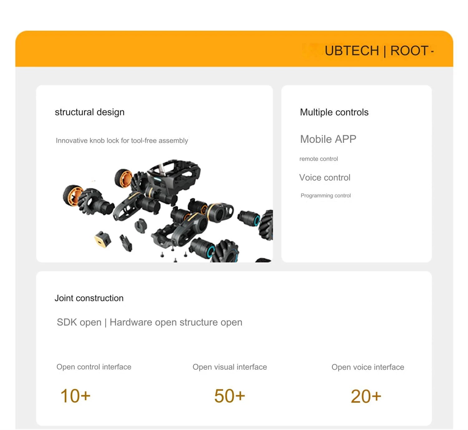 UBTECH UGOT Multi-morphic AI Educational Robot