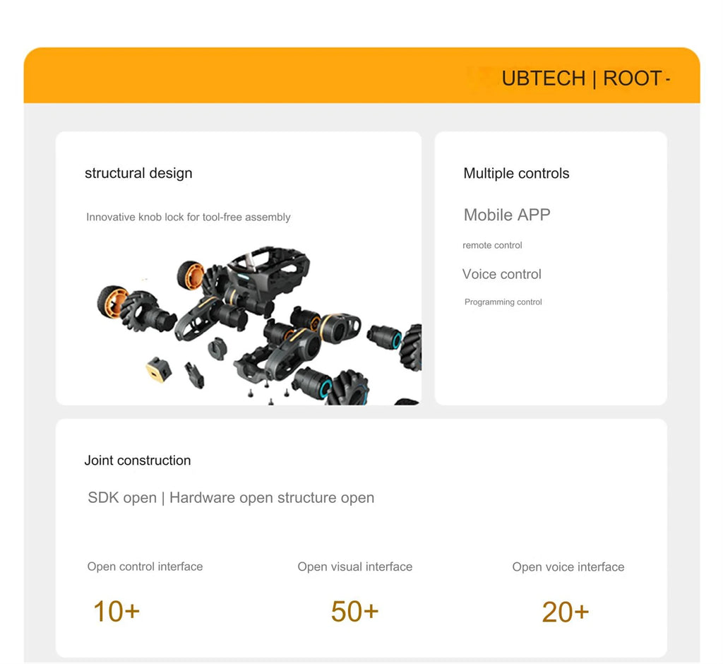 UBTECH UGOT Multi-morphic AI Educational Robot