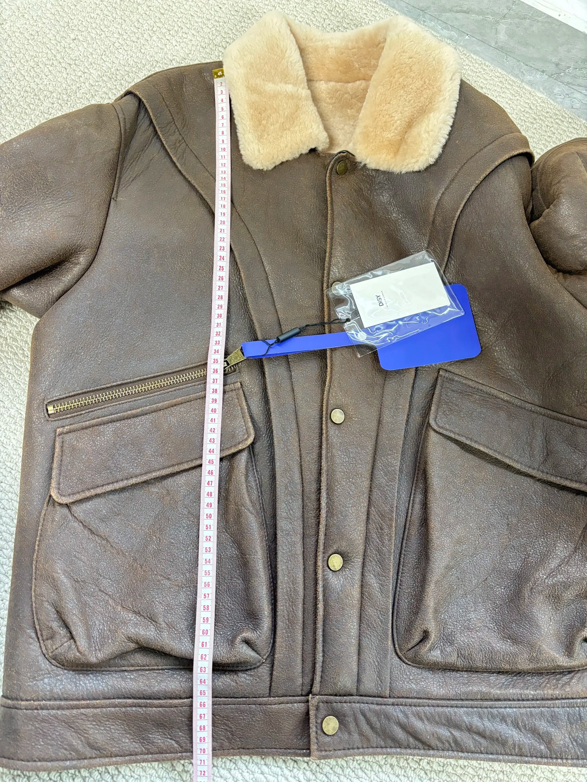 AYUNSUE Natural Sheepskin Fur Coat Men Autumn Winter New Short Real Wool Man Vintage Leather Jacket Motorcycle Fur Coats Jackets