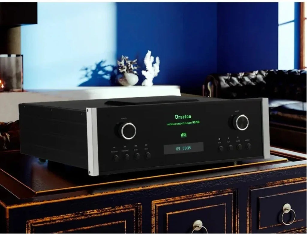 1:1 Clone Mcintosh MC708 CD Player Pure Bile Vacuum Tube 12AX7 HiFi PCM1794 Lossless Dual Decoding RCA/XLR Output