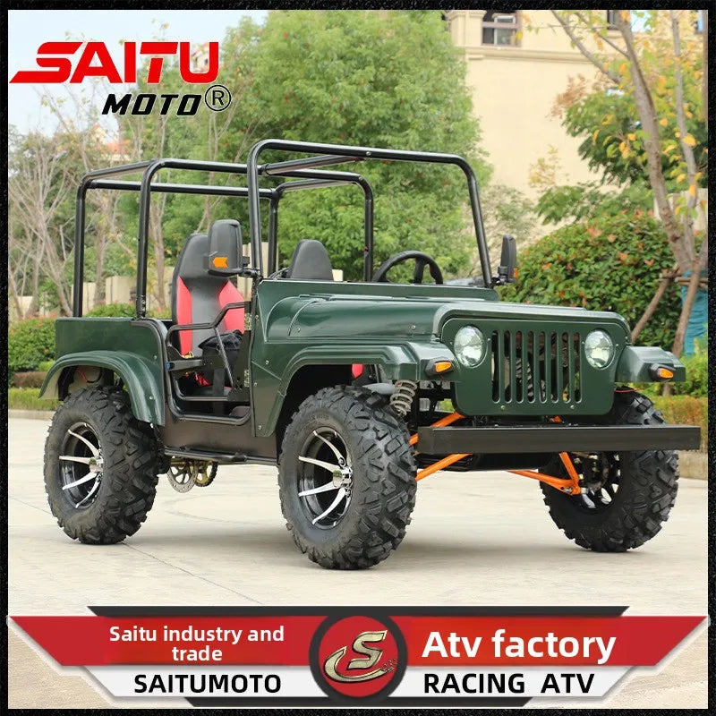ATV Quad Motocross Go-kart Electric All-terrain Vehicle 3000W High Power Band Climbing Gear