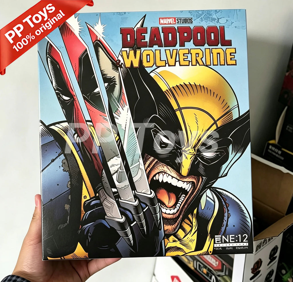 In stock now Mezco One:12 Deadpool and Wolverine Movie Version 6-inch Movable Doll Handicraft