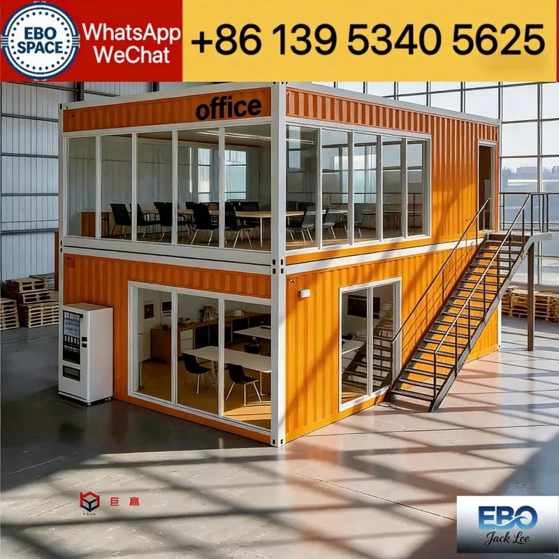 Multi-size folding container house, expandable modular house, multi-purpose, fully equipped
