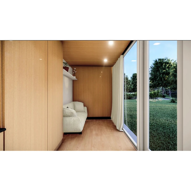 Frame Steel Living Capsule Homes Hot Selling Modular Prefab Home Luxury Modern Outdoor Prefabricated Capsule House 2 Bedroom
