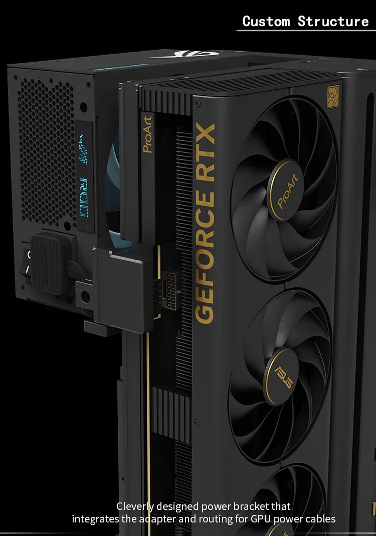 CNC ALLUMINIUM XIKII INDUSTRY ProArt FF04 ITX Gaming Case PC Vertical Under 10 Liters COMPUTER CASES ONLY