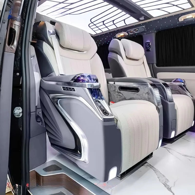 Car Interior Aluminum Alloy Partition Vip Electric Luxury W447 Vito Customized Color & Logo Car Interior Accessories
