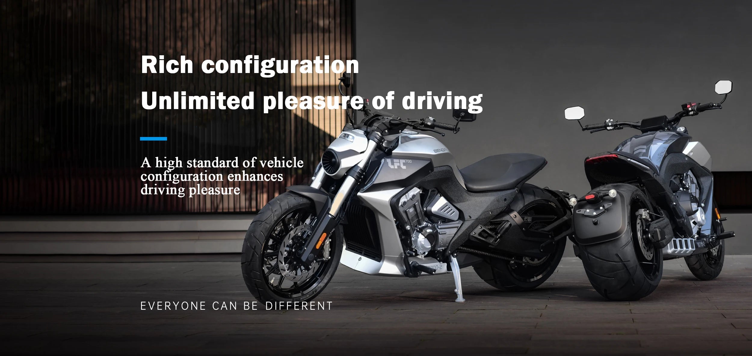 Retro innovative Fashionable Motorcycle cruise motorcycle Elegance speed Fuel-efficient Qianjiang 700cc