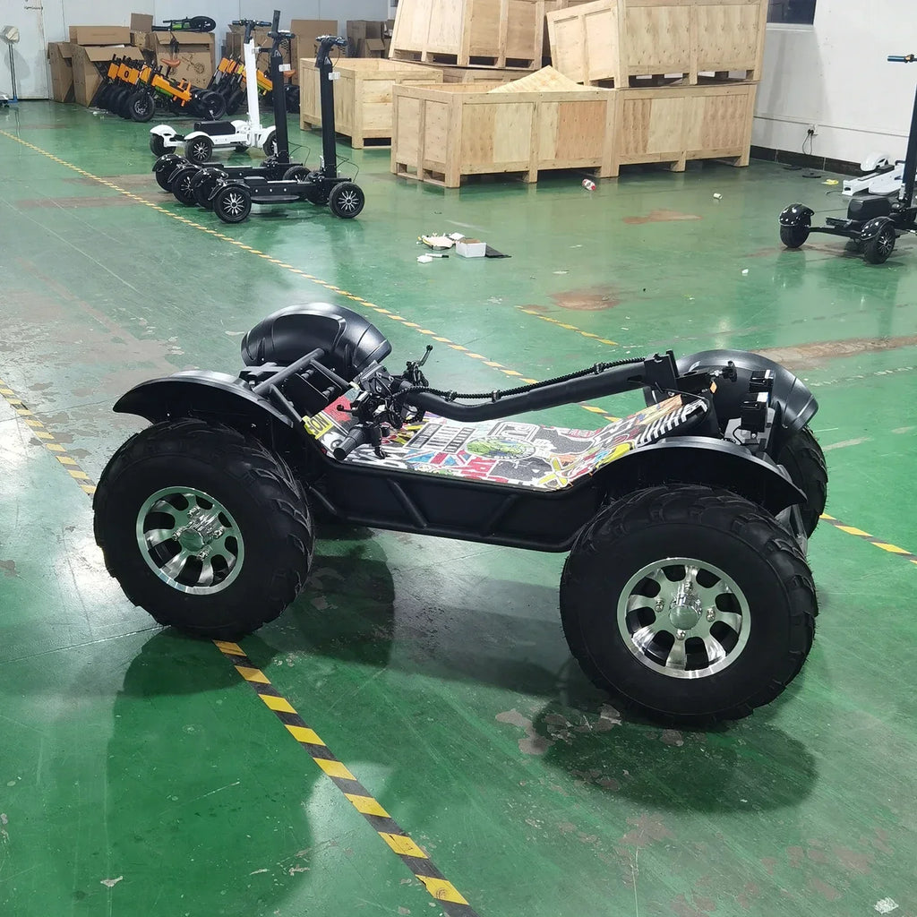 Club Product All Terrain 60v 60ah 10000 Watt 4x4 Off Road Scooter Electric Atv Prices Ride on Golf Scooter