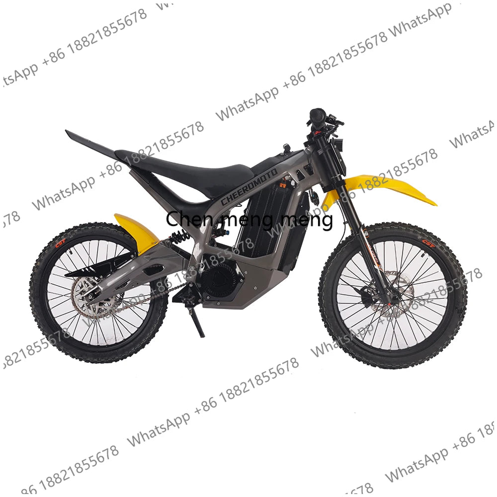 72V 10800W Motor 30Ah Battery Electric Dirt Bike Off-Road Electric Motorcycle for Adults