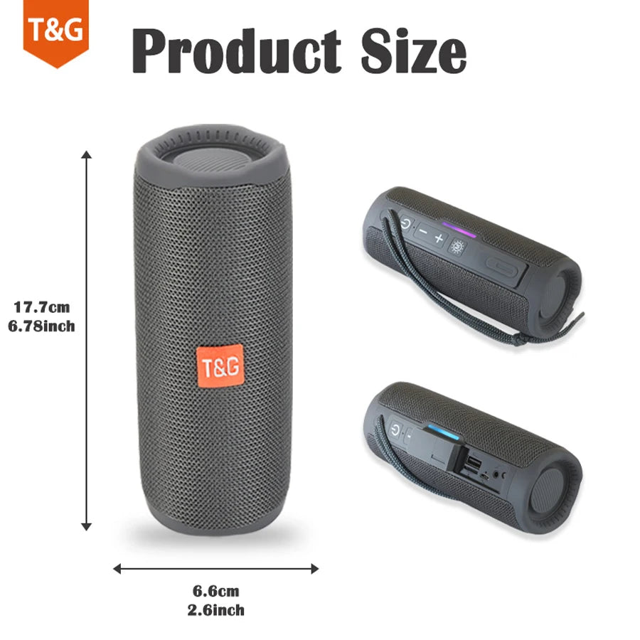 Wireless Portable Bluetooth Speaker Caixa De Som Blutooth Music Sound Box For Radio FM Subwoofer Blootooth Audio Hand Free Baffe