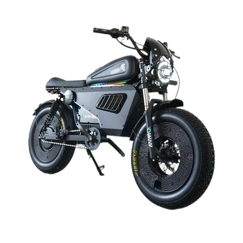 SXLL Electric mountain bike 3000W 60v electric bike with full suspension and display for extreme off-road use