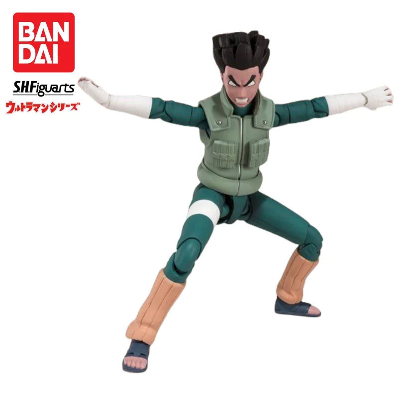Bandai S H Figuarts Original Naruto Rock Lee Mol Doll Brand New Boxed Action Figure Anime Merchandise Figurine