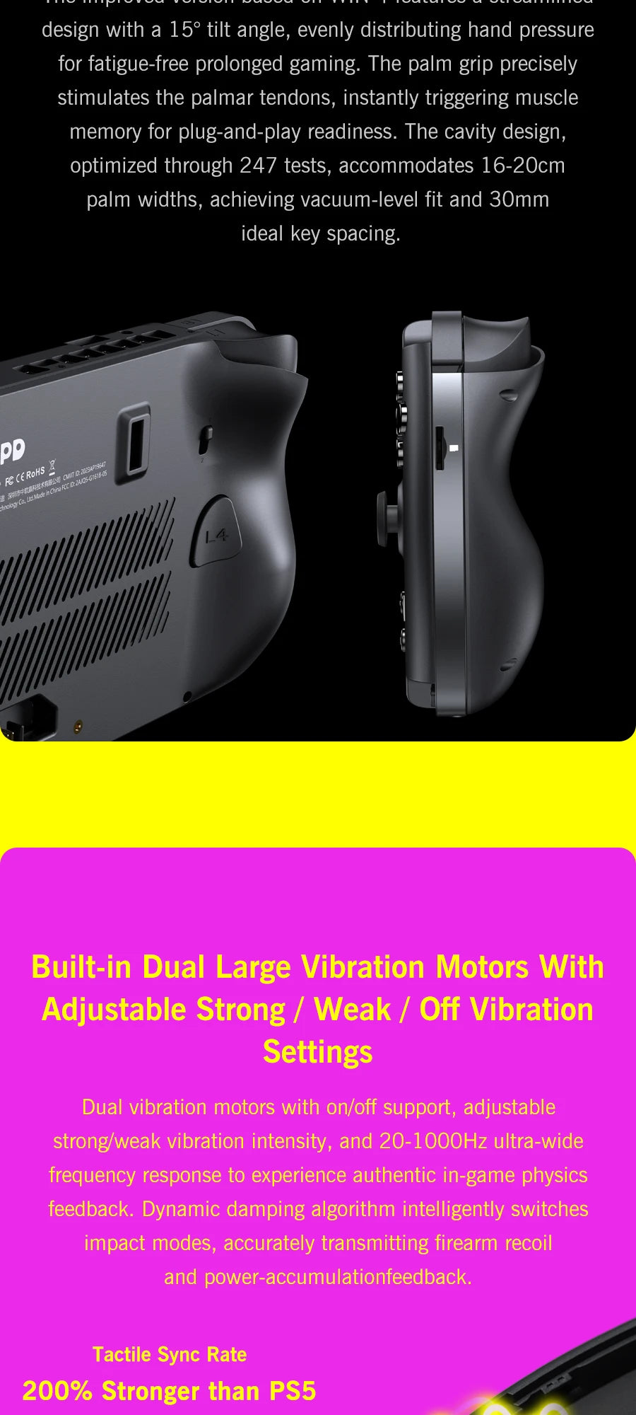 GPD WIN 5 Handheld Gaming Laptop Portable Gaming Entertainment with Laptop Functionality