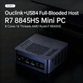 TOPC OCulink AMD R7 7840HS 8845HS Mini PC 8-core 16-thread DDR5 5600Mhz Pcie 3.0 SSD WIFI 6 BT5.3 Win11 Pro Desktop Gaming PC