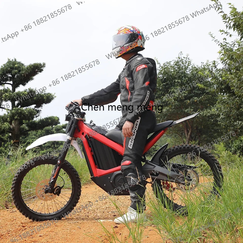 Offroad Electric Dirt Bike Electric Bike-3000w 6000w Mid Drive Dirtbike Full Suspension Fast E-bike off Road