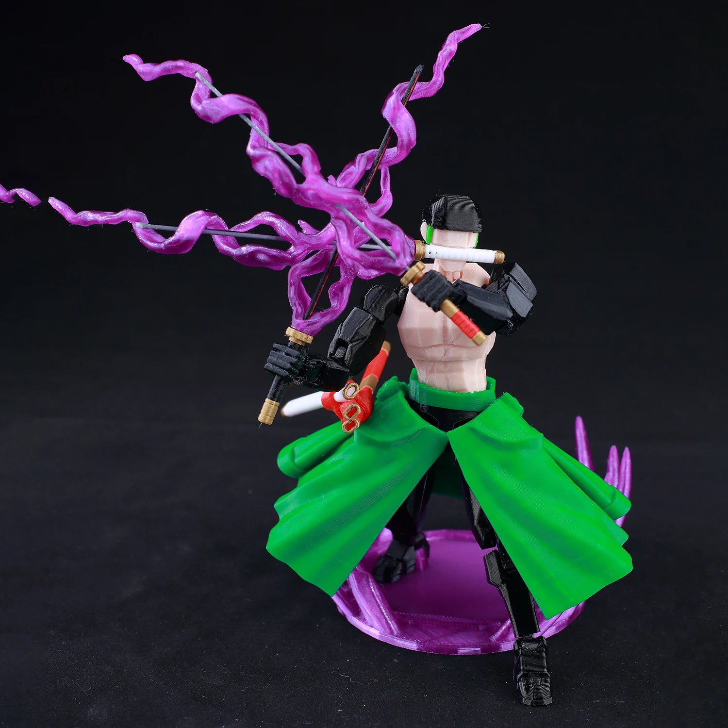 9L3D Printed Anime One Piece Naruto Demon Slayer Dummy13 Lucky T13 Movable Shapeshift Action Figures Mannequin Toys Collectors