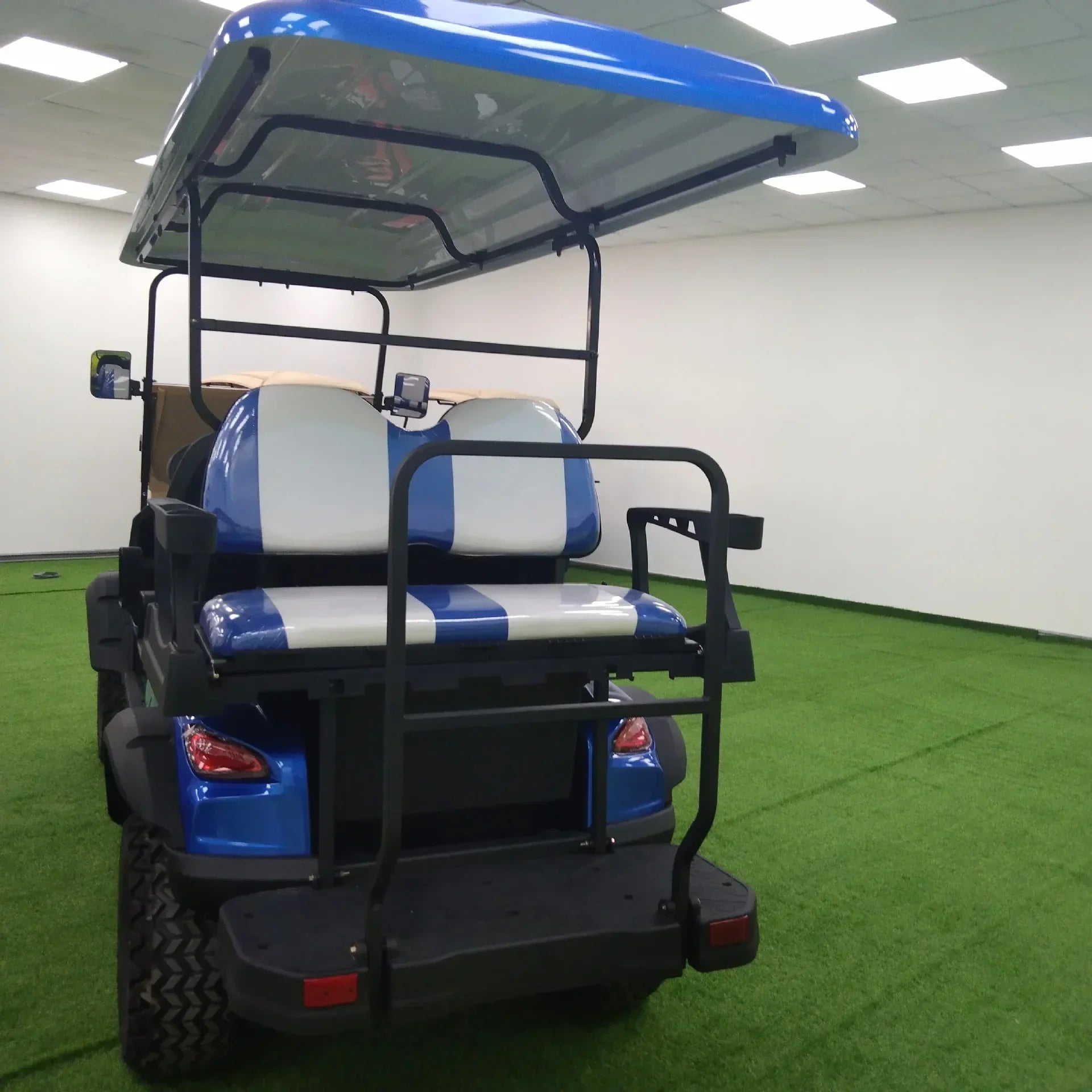 Luxury New Electric htseeing Bus 6 Seater Battery Operated Golf Cart