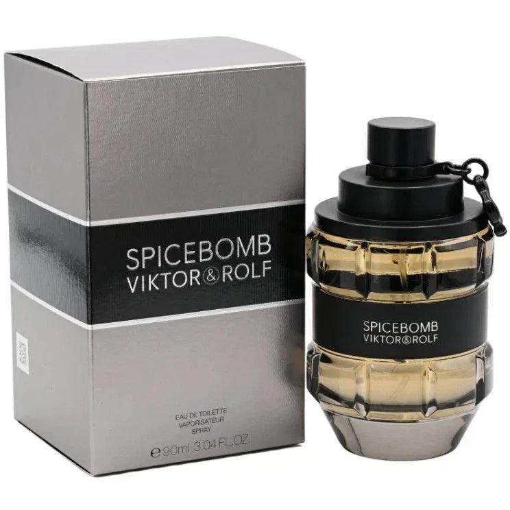Viktor & Rolf Boom! Men's Perfume - Spicy Wood Mixed With Amber and Vanilla, 3.4 Ounces, Lasting Fragrance, High-quality Men's