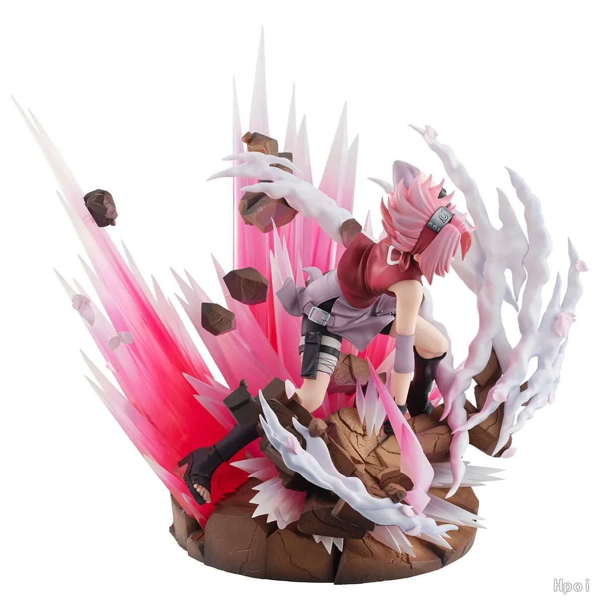 【 FS 】 MegaHouse Naruto GALS DX Naruto Shippuden Haruno Sakura 3 Figure  Model Toy Gift