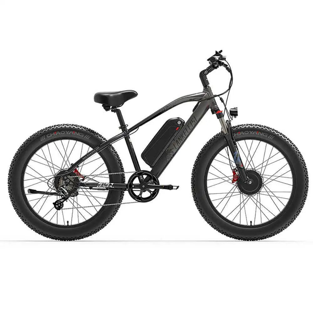 Electric Bike All Terrain Lankeleisi Mg740 26" 1000Wx2 Motor Adult E-Bike 48V 20AH Max Ranmge 150Km Load 150Kg Top Speed 30Mph