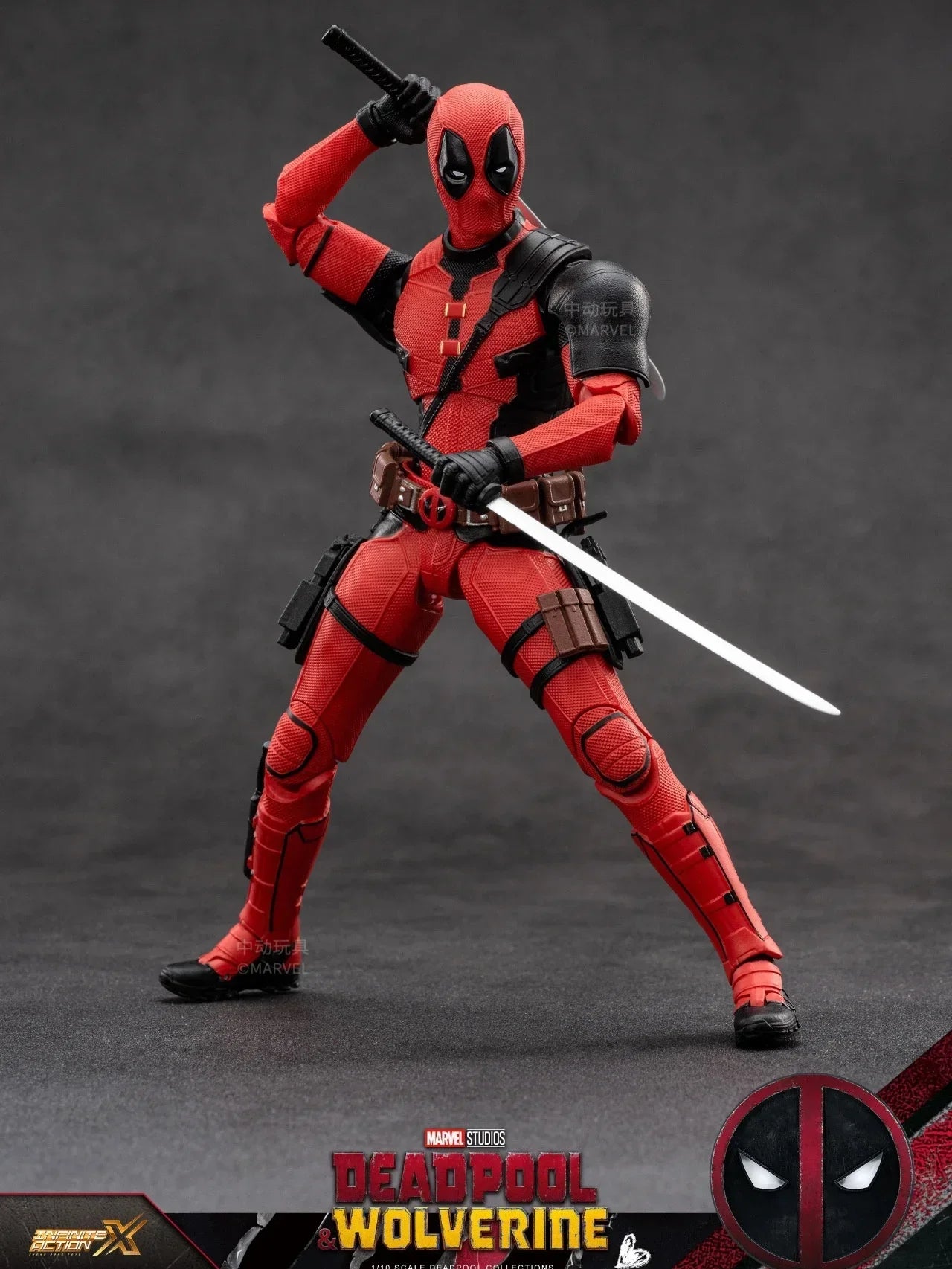 2025 Deadpool & Wolverine Movie SHFiguarts Action Figure 1/10 ZD Original X-Men Dogpool Model