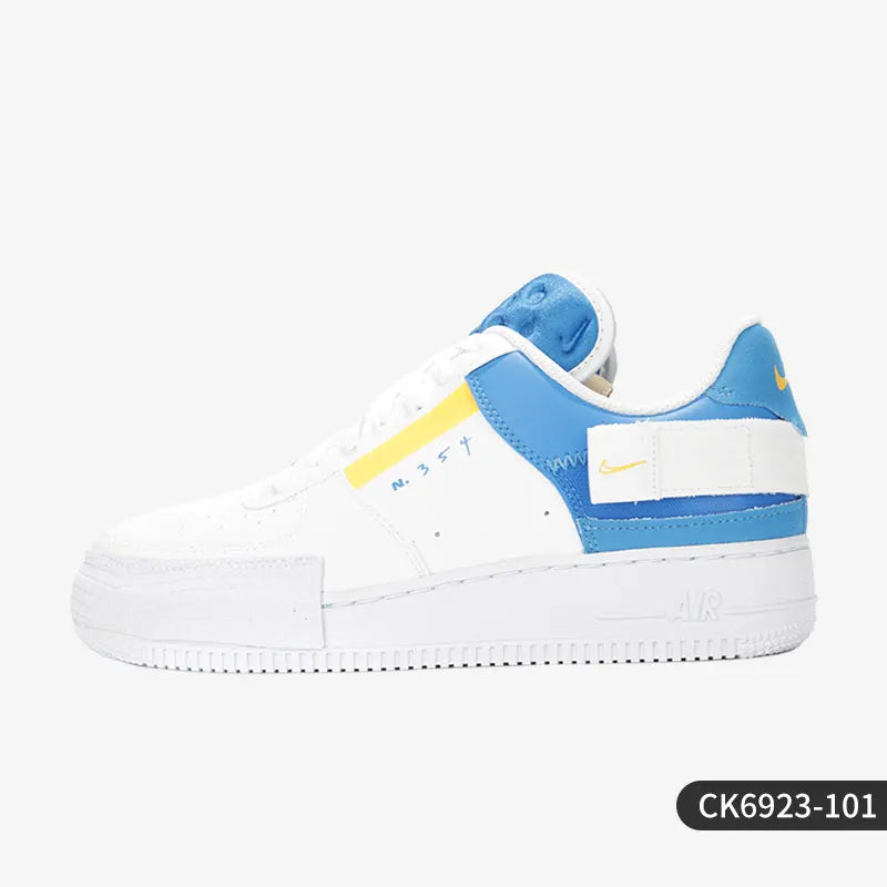 Nike genuine AIR Force 1 men's and women's fashionable casual sports board shoes CK6923-101