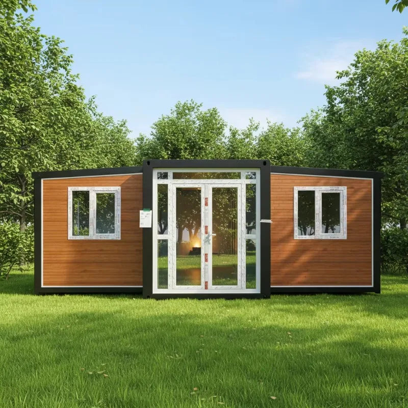 20ft 40ft 2 3 Bedroom Prefab Shipping Container Homes Prebuilt Container House Eco Friendly Solar Powered Compact Customizable