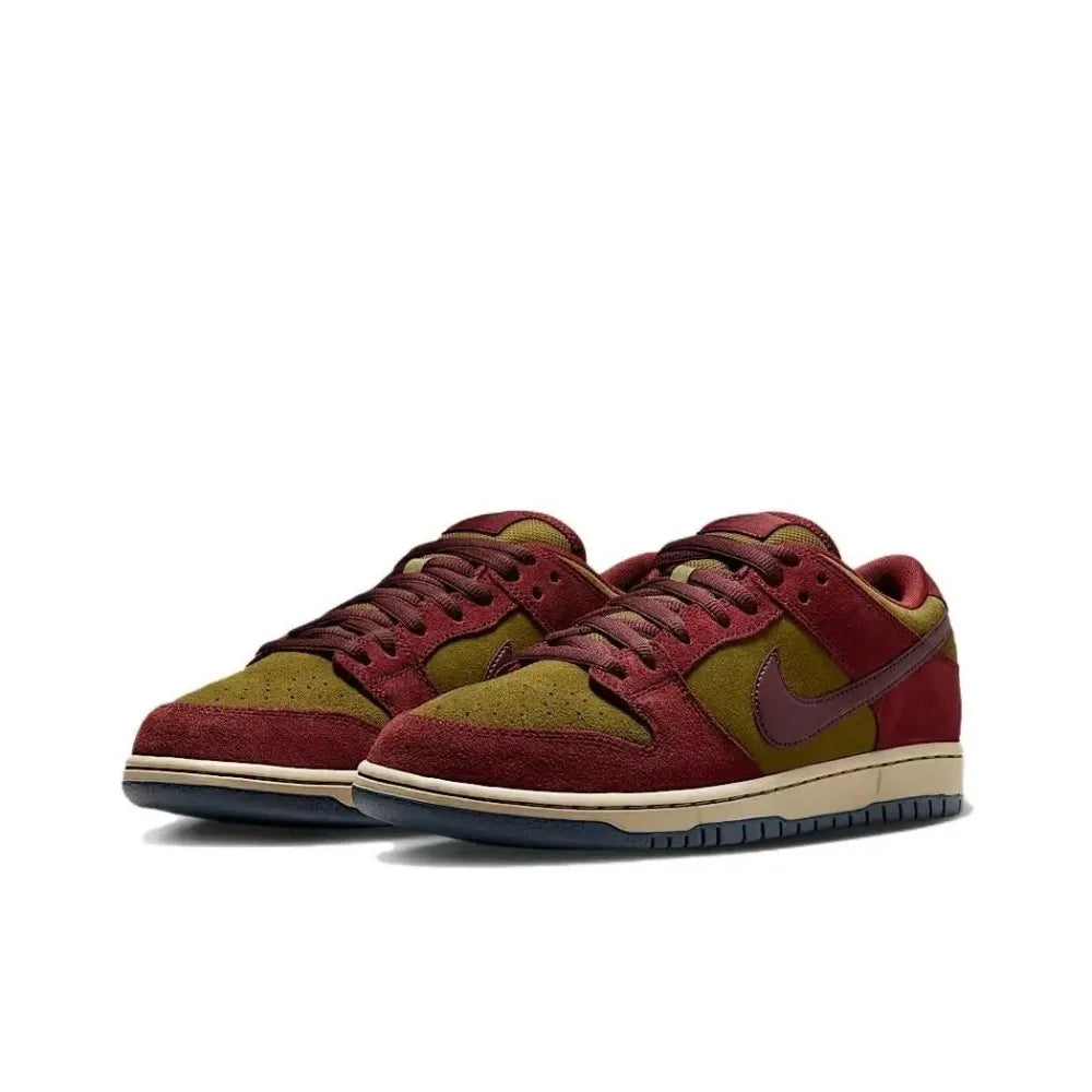 Nike Dunk SB Low “DARK SMOKE GREY” Comfortable and versatile Non-slip and durable Low-top skate shoes Unisex style HF3063-001