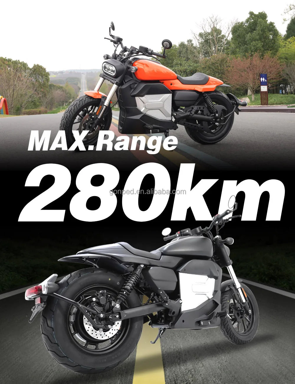 Strong Power Enduro Battery Lithium Electric Bike Adult Electric Motorbike 2024