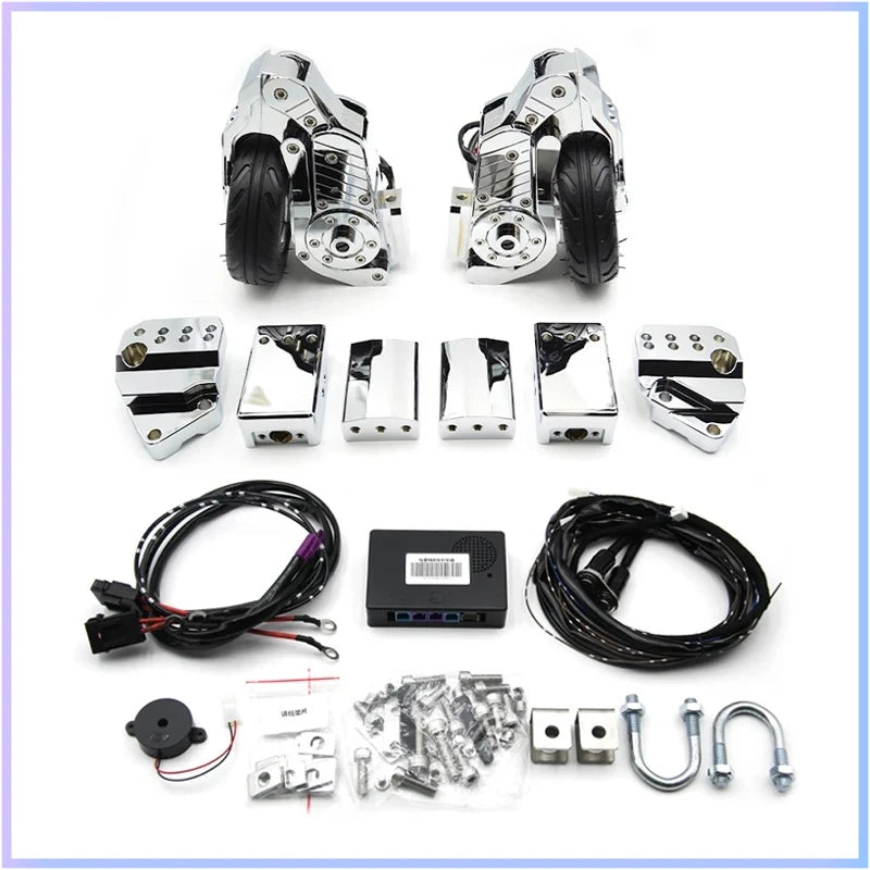 Stable Anti-tip Auxiliary Wheel | Road Glide Motorcycle Parking Stand Landing Gear