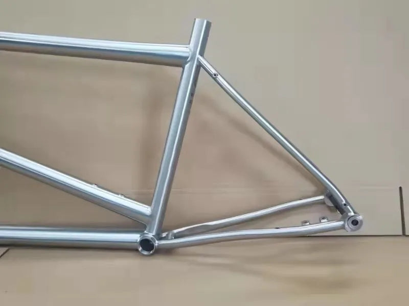 2021 Best Selling Lightweight Titanium Sports Bike Family Tandem Bicycle Frame With Double Seater